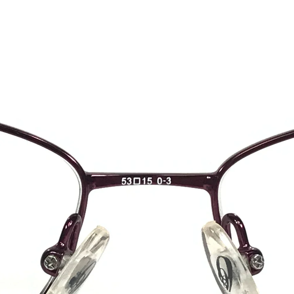 Nine West Eyeglasses Frames 411 ED6 Brown Tortoise Purple Rectangular 53-16-130
